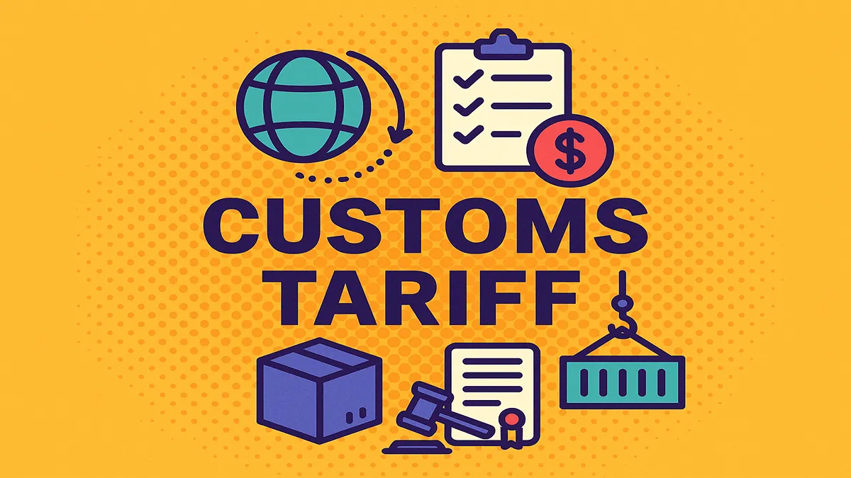 تعرفه گمرکی چیست؟ همه‌چیز درباره تعریف، انواع و اهمیت آن در بازرگانی بین‌المللی