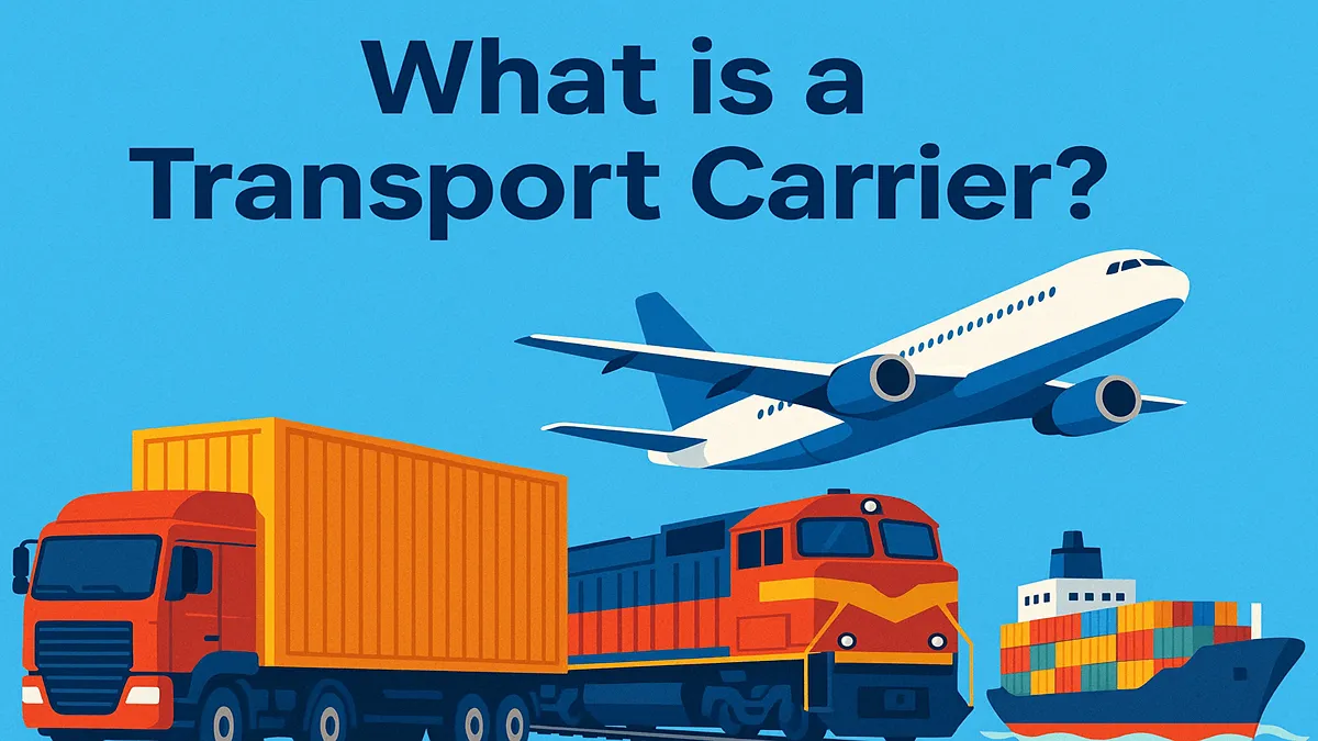 کریر حمل و نقل چیست؟ – بررسی جامع و معرفی انواع کریرهای حمل و نقل در تجارت جهانی